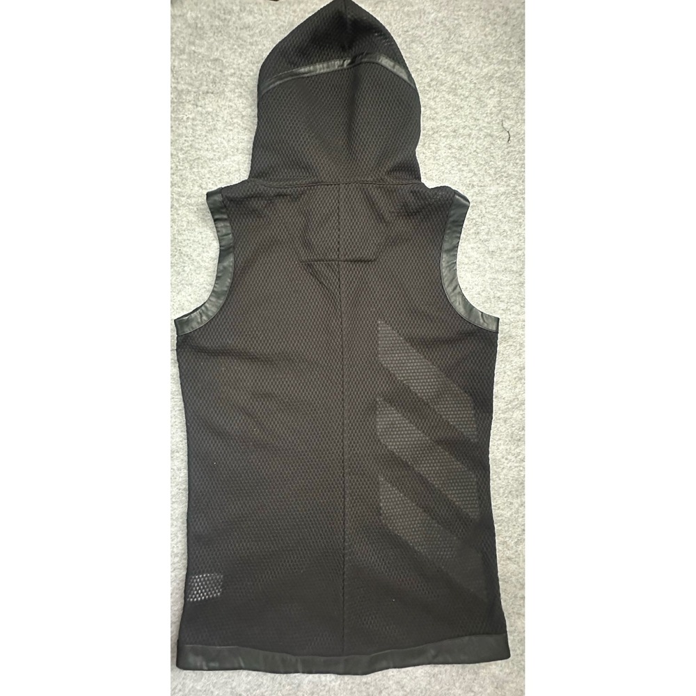 Adidas x James Harden Crazy X Sleeveless Hoodie Vest Black Mens Medium AZ4041 - Picture 2 of 8